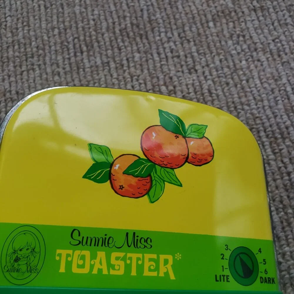 Vintage Toy Toaster Sunnie Miss Ohio Art Company